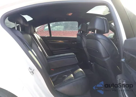 2014 BMW 750I xDrive from USA, damaged, VIN WBAYB6C58ED224993